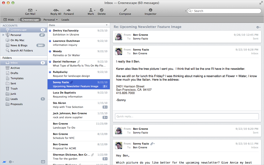 Postbox Email App Mac