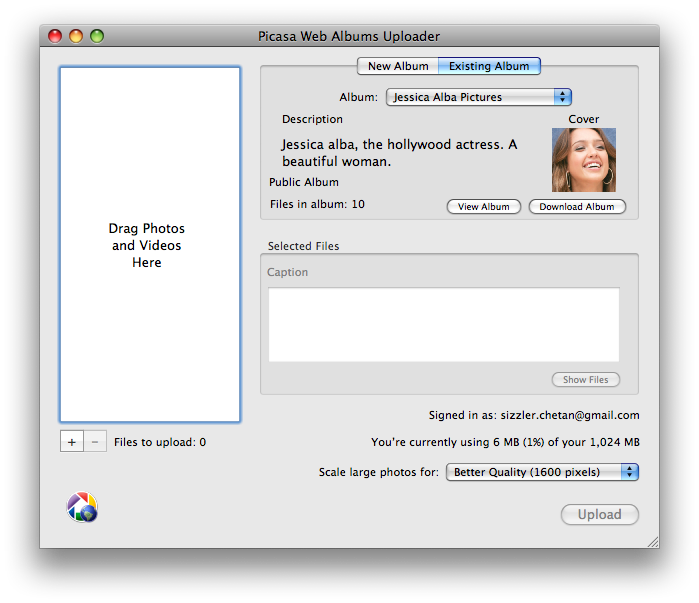 Picasa web app mac download